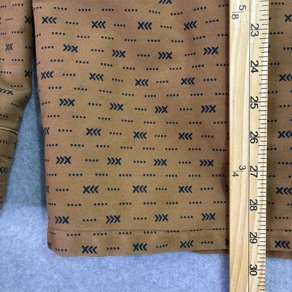 Nomad by Craft+Flow Tobacco Aztec Geo Twill Shirt Jacket Men’s Size L - Picture 4 of 6